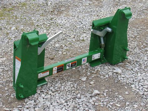 convert john deere loader to skid steer adapter|farm loader quick hitch adapter.